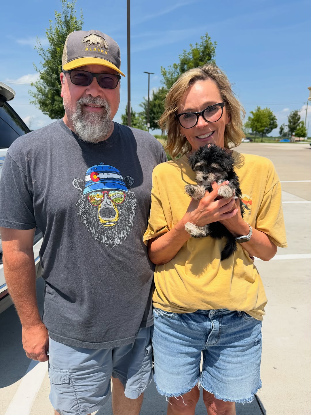 The Morkie Aura family and our happy puppy families